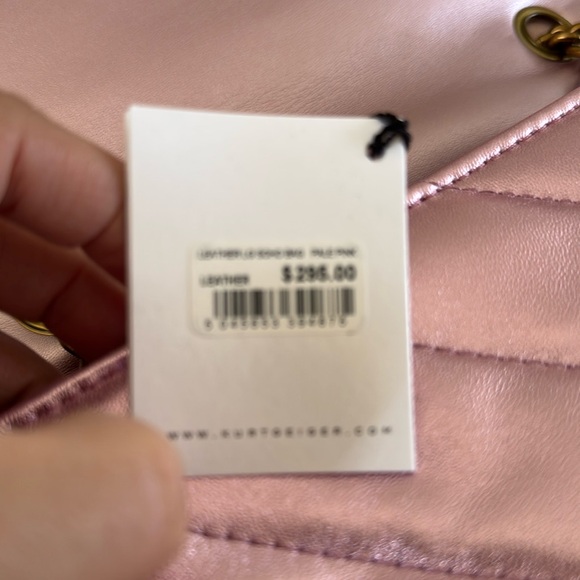 KURT GEIGER LONDON, The Kensington “ NWT Pink Quilted Shoulder Bag - Picture 16 of 17